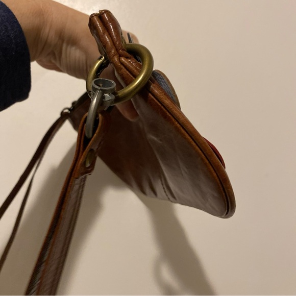 Latico Brown and Orange Leather Patch - Picture 9 of 13